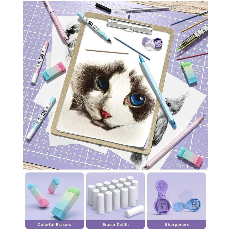 Four Candies 36PCS Aesthetic School Supplies, Mechanical Pencils 0.5Mm, 0.7Mm, 0.9Mm & 2.0Mm with 624PCS Lead Refills, Cute Mechanical Pencils for Writing, Drawing & Drafting,Backtoschool,Schoolsupplies,Backtoschoolshopping