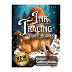 Chroma Ink Editions Official Ink Tracing Coloring Book Hidden Cities Vol 2 Unique Coloring Books for Beginners Advanced Artists 8 5 X 11 Inches